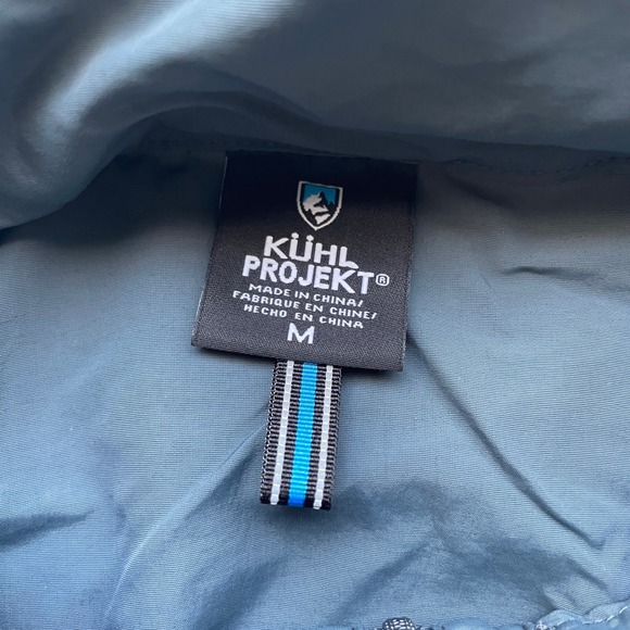 Kuhl Project Mens Jacket Full Zip Packable Hood Windbreaker Outdoors Branded - Picture 3 of 14